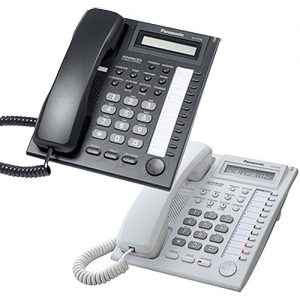 Аналоговый системный телефон Panasonic KX-T7730RU-W